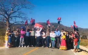 Inauguran 500 metros lineales de adoquinado en San Juan del Sur