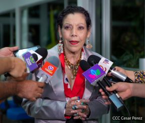 Compañera Rosario Murillo en Multinoticias (2 de marzo del 2020)