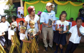 Lanzamiento departamental de la campaña Escuelas Verdes en Puerto Cabezas