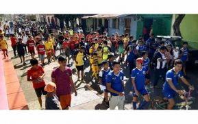 Inauguran liga de fútbol infantil en San Marcos