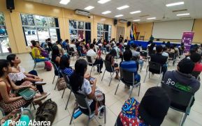 Escuela de Animación “Ponle Alegría a tu Verano”, realiza taller en la UNAN-Managua