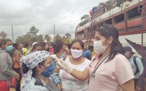 Implementan medidas de prevención ante el Covid-19 en Waspam