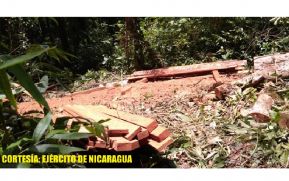 Ejército de Nicaragua retuvo a 4 ciudadanos que realizaban despale en comunidad indígena