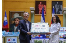 República de Taiwán dona a Nicaragua 1.5 millones de mascarillas quirúrgicas