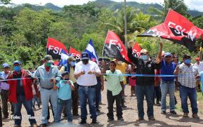 Inauguran 13 kilómetros de carretera entre las comunidades de Mongallo y Tignitara en Siuna