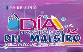 ¡Feliz Día del Maestro!