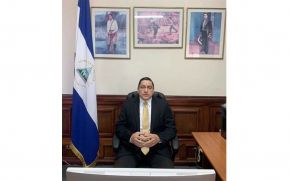 Embajador de Nicaragua en reunión virtual con el rector de la Universidad de Costa Rica