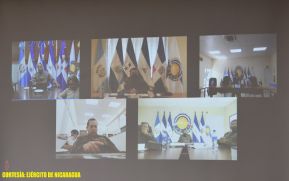Ejército de Nicaragua participa en la XCV Reunión Ordinaria de Representantes ante la CFAC