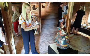Clausura exposición de artesanía nicaragüense en Järvenpää, Finlandia