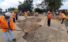 Alcaldía inició el proyecto de mejoramiento de calles en Diriamba