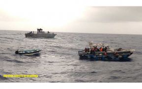Fuerza Naval apoya retorno de náufragos colombianos a su país de origen