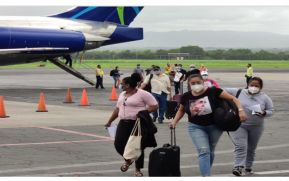 Ministerio de Gobernación: 174 connacionales arriban a Nicaragua procedentes de Barbados