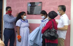 Ministerio de Salud inaugura Casa Materna en Nueva Guinea