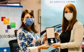 Telesur recibe Orden de la Independencia Cultural "Rubén Darío"