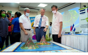 Taiwán entrega maqueta del plan de respuesta ante desastres de la isla de Ometepe