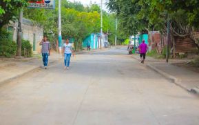 Alcaldía de Managua entrega calles pavimentadas en el barrio Carlos Núñez