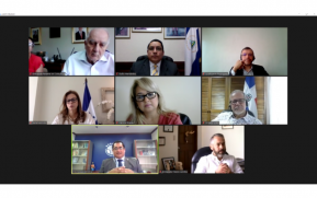 Reunión con secretario ejecutivo del Consejo Monetario Centroaméricano