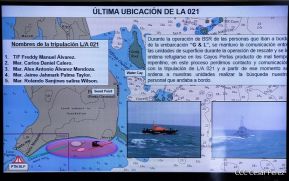 Continúa la búsqueda de los cinco marineros de la Fuerza Naval de Nicaragua