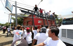 Managua: Inicia construcción de viviendas dignas y entrega de plan techo a familias afectadas por fuertes vientos