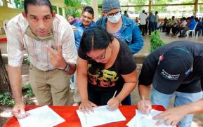 Familias nicaragüenses respaldan solicitud de prisión perpetua a culpables de crímenes atroces (+FOTOS)