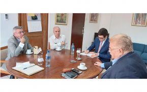 Embajador de Chile en Nicaragua visita al Doctor Paul Oquist