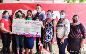 Mefcca entrega un millón 80 mil córdobas a emprendimientos del campo