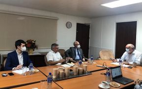 Embajador de Chile en Nicaragua visitó al Ministro de Fomento, Industria y Comercio