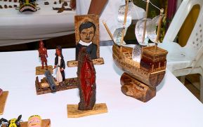 Creatividad y originalidad en el “Arte de Álvaro Mercado” en el Parque Nacional de Ferias