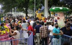 Familias disfrutaron espacios de diversión en Managua