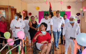 Casa para Pacientes con Necesidades Especiales en el Municipio de Bonanza estrena equipos