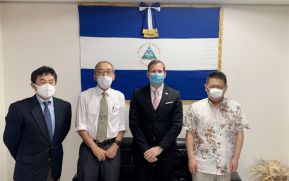 Agencia de pesca del Japón visita la Embajada de Nicaragua