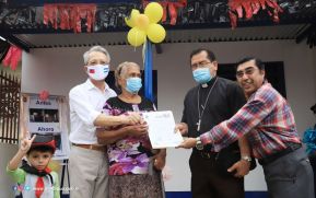 Taiwán y Alcaldía de Managua entregan la vivienda digna número 331