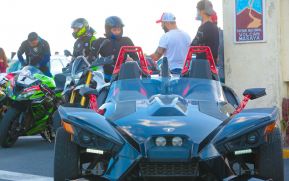 Volcán Masaya fue el escenario de la octava edición de exhibición de autos y motos