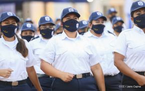 Ejemplo de trabajadores del Ministerio de Gobernación marcó acto del 41 aniversario de fundación