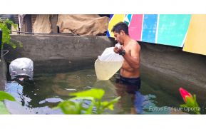Movimiento Ambientalista Guardabarranco inaugura estanque de peces en comarca Las Viudas, Managua