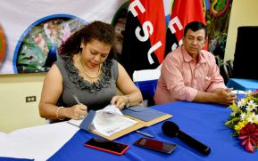 Firman convenio de manejo colaborativo para la conservación de la reserva natural Fila Masigüe