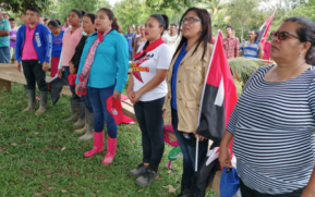 Homenaje a alfabetizadores cubanos asesinados en El Consuelo, Siuna