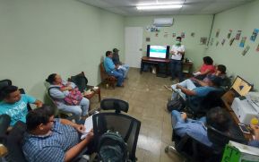 Misión Técnica de Taiwán imparte taller sobre herramientas geo informáticas para el cultivo de frijol