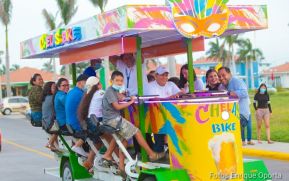 Familias de Managua disfrutan del Puerto Salvador Allende