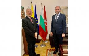 Embajador de Nicaragua en la Santa Sede sostiene encuentro con Embajador de Bulgaria