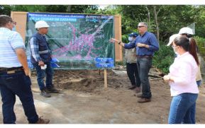 Así avanza construcción de alcantarillado sanitario en Catarina