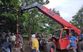 Enacal restablece servicio de agua en comunidad Las Breñas, Nandaime