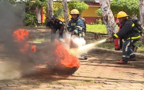 Unas 791 personas fueron capacitadas en temas de evacuación, primeros auxilios y extinción de incendios