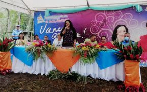 Inauguración de Centro de Mejoramiento Genético Porcino en Zelaya Central