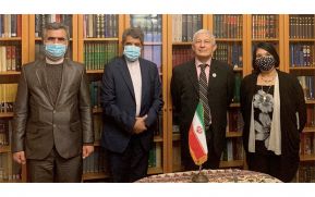 Delegación de Nicaragua visita Embajada de Irán ante la Santa Sede