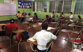 Realizan el noveno encuentro pedagógico de docentes en el colegio San Sebastián en Managua