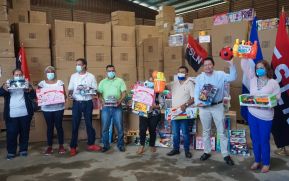 Gobierno de Nicaragua inicia el traslado de un millón 200 mil juguetes a todos los departamentos del país