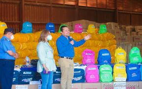 Nicaragua: Sale primera caravana con más de 1 millón de paquetes escolares a todo el país