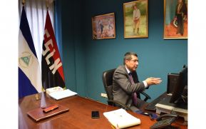 Nicaragua en reunión virtual con Directora General de la Unión de Ciudades Capitales Iberoamericanas