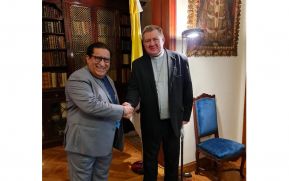 Embajador de Nicaragua saluda al nuevo Nuncio Apostólico en Argentina